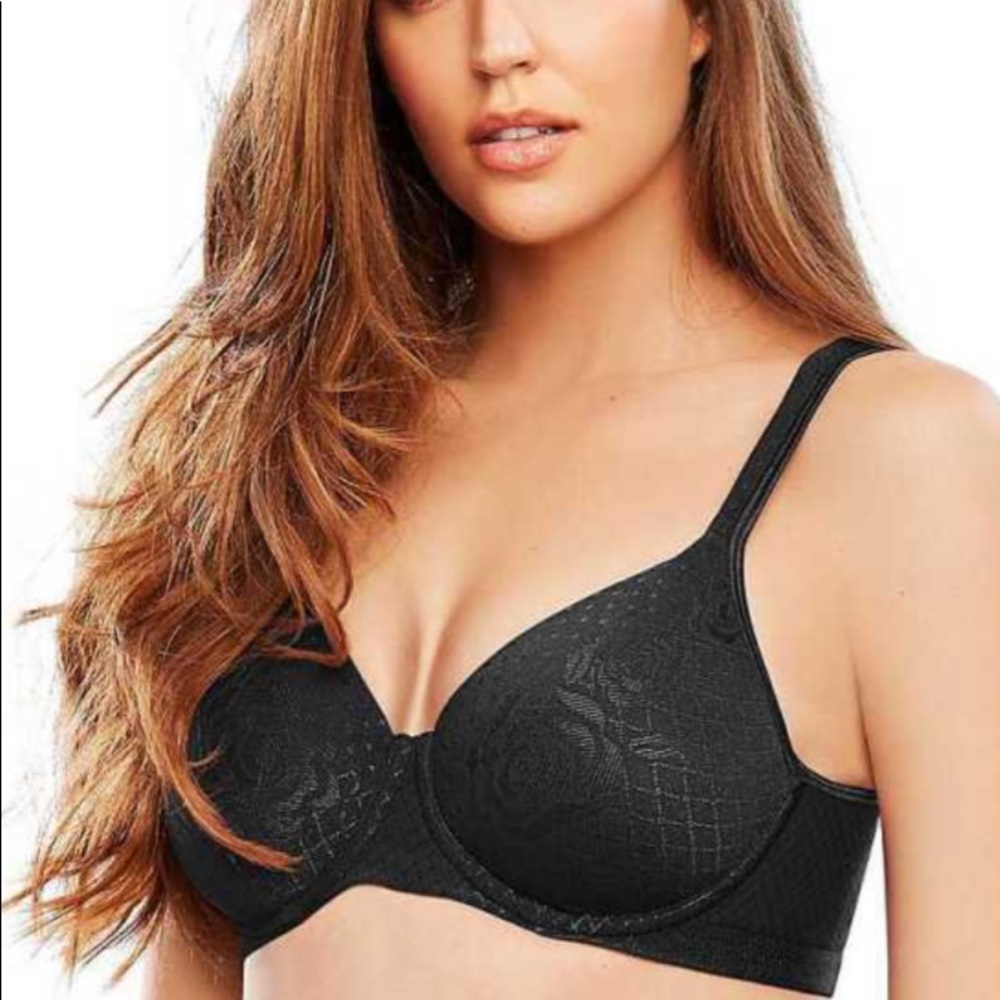 Bali Comfort Revolution 40B Black Underwire Bra NWT